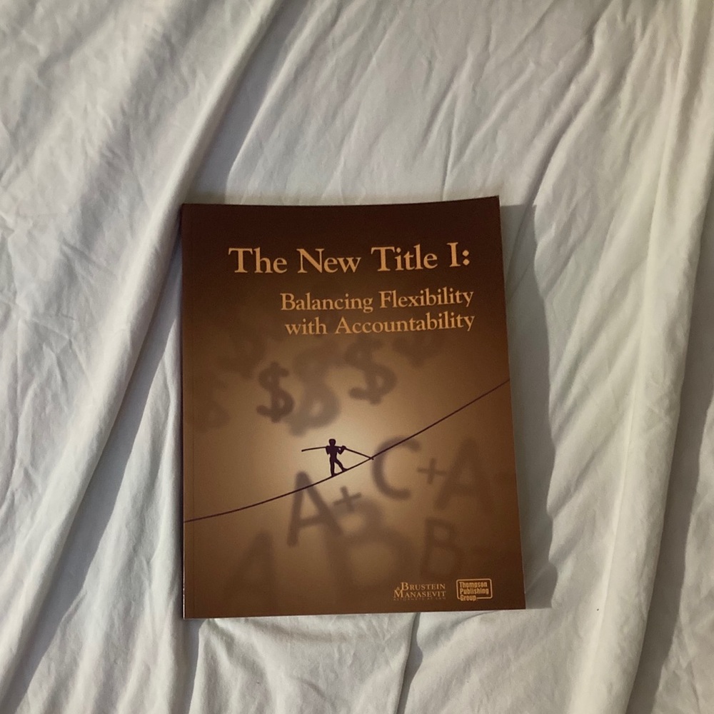 The new Title I: balancing flexibility with accountability